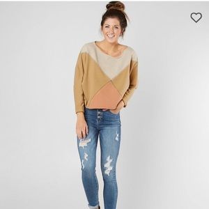 Free People Montauk Pieced Sweatshirt